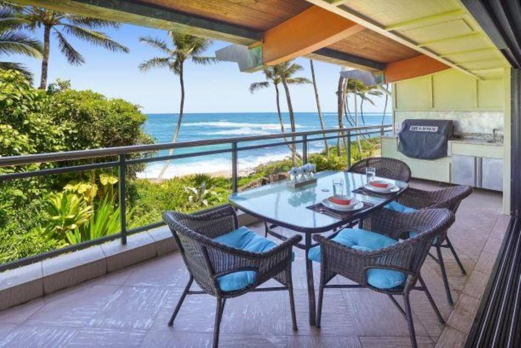 Luxury 2-Story Oceanfront Condo W/ Views & Pool Wailua  Buitenkant foto
