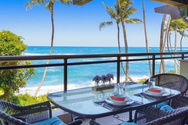 Luxury 2-Story Oceanfront Condo W/ Views & Pool Wailua  Buitenkant foto